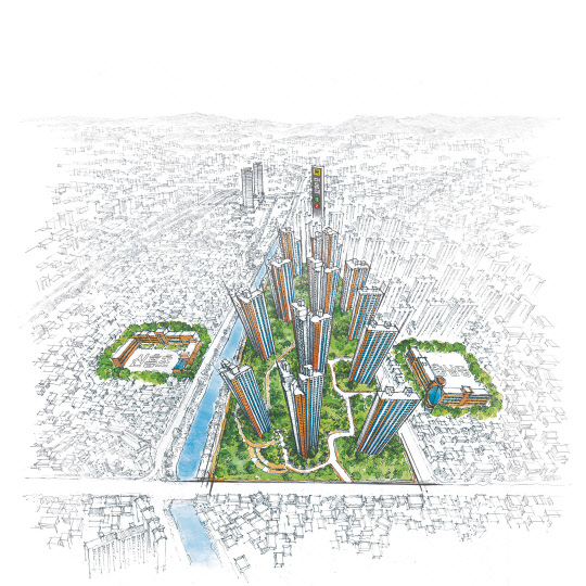 신흥 SK VIEW 이미지. <SK건설 제공>